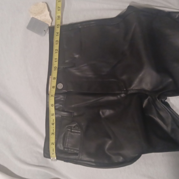 Altar'd State black faux leather pants - Picture 5 of 7
